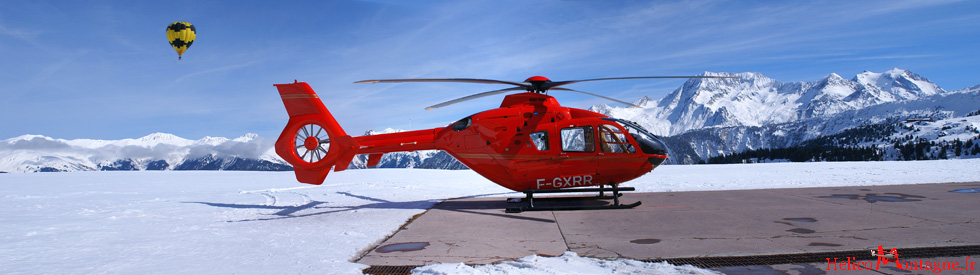 Hlicoptre EC 135 T2 - F-GXRR  Courchevel