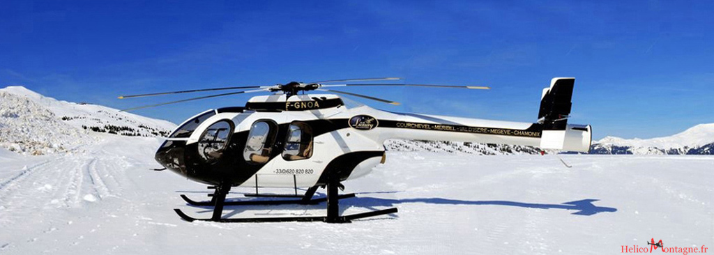 Helicoptere MD 600 - F-GNOA - Air Luxury Courchevel 