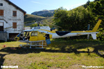 Le F-HADE MBH pos sur la DZ  Chamrousse